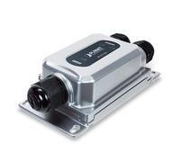 PLANET IPOE-E302 ampliador de red Transmisor de red Negro, Gris 10, 100, 1000 Mbit/s