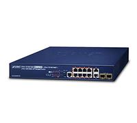 Planet Switch gestionado GS-5220-8P2T2S – 8 puertos PoE 802.3at HP, 2 SFP 100/1000, 2 RJ45 Gigabit