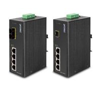 Planet ISW-514PTF conmutador de Red Ethernet rápido (10/100) Negro Energía sobre Ethernet (PoE) - Conmutadores de Red (Ethernet rápido (10/100), Bidireccional Completo (Full Duplex), Energía sobre