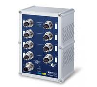 Planet ISW-800T-M12 Interruptor de Red No gestionado L2 Fast Ethernet (10/100) Negro