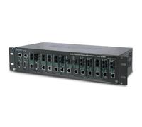 Planet MC-1500R Chasis para 15 Módulos Convertidores (Alimentación AC) para Instalación de Alta Densidad