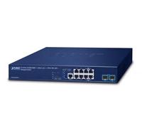 Planet L3 de 4 Puertos 10/100/1000T + Gigabit Ethernet gestionado (10/100/1000) 1U