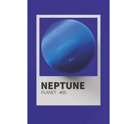 Planet Neptune Dot Grid Notebook: Aesthetic Bullet Journal | 6x9 in | 100 Dotted Pages | Planets Notebook