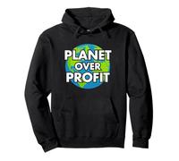 Planet Over Profit, Día de la Tierra Sudadera con Capucha