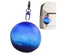 Planet Plush - Colgante De Planeta De Simulación Colgante De 2,95 Pulgadas, Juguete De Peluche Del sistemaa Solar | Lindo Mini Accesorio De Felpa Para Bolso, Monedero, Joyería, Cartera, Mochila, Mujer
