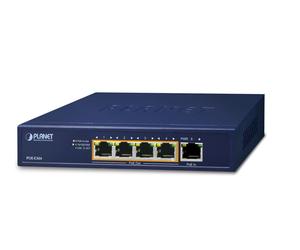 PLANET POE-E304 ampliador de red Transmisor y receptor de red Azul 10, 100, 1000 Mbit/s