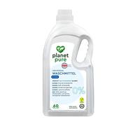 PLANET PURE Detergente universal de 60 WI 100% ingredientes naturales veganos para la piel
