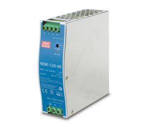 PLANET PWR-120-48 unidad de fuente de alimentación 120 W Azul, Gris