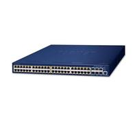 Planet SGS-6310-48P6XR Switch PoE Gigabit Gestionable L3 48 Puertos 10/100/1000T 802.3at + 6 SFP+ 10G Apilable