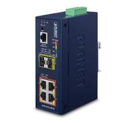 Planet Switch Industrial IGS-5225-4P2S PoE Gigabit 4 Puertos 802.3at + 2 Puertos SFP Gestionable L2+