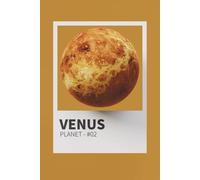 Planet Venus Dot Grid Notebook: Stylish Dotted Journal | 6x9 in | 100 Pages | Planets Theme