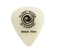 Planet Waves 1CCG4-25 CELLUGLOW Glow Celluloid Púas - 0.70mm Medium, 25-pack