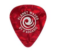 Planet Waves 1CRP4-10 - Púa (tamaño medio, paquete de 10 pack), color rojo