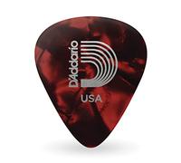 Planet Waves 1CRP7-10 - Púa, tamaño Extrapesado, paquete de 10 unidades, color rojo