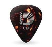 Planet Waves 1CSH6-10 - Púa de caparazón de tortuga, tamaño grueso, paquete de 10, color rojo