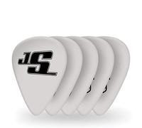 Planet Waves 1CWH4-10JS - Púa (plata, tamaño medio, paquete de 10 uds.), color blanco