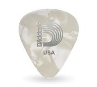 Planet Waves 1CWP4-100 - Púa, tamaño medio, paquete de 100 unidades, color blanco