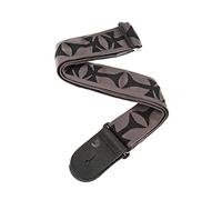 Planet Waves 50F03 Dark Side Collection Cross - Correa textil para guitarra, nailon, 150 x 5 cm, diseño de cruz