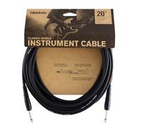 D'Addario Cable de guitarra - Cable para Instrumentos de la serie Classic -1/4 Pulg Macho a 1/4 Pulg Macho - 6.096 Metros - Extremo Recto - 1-Paquete