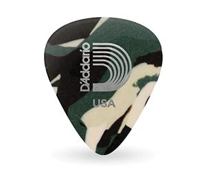 Planet Waves Camouflage Celluloid Heavy Guitar Picks (Pack of 10)