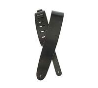 D'Addario Accessories Leather Guitar Strap - Guitar Accessories - Electric Guitar Strap, Acoustic Guitar Strap, Acoustic Electric Guitar Strap & Bass Guitar Strap - Classic Style - Black