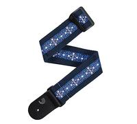 Planet Waves Azul D'Addario Deluxe-Correa para Guitarra de algodón, Color, l Unisex Adulto