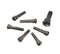 Planet Waves Ebony Bridge Pins with End Pin Set Ebony