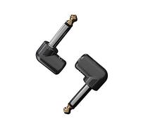 Planet Waves EJ10 - Kit de cables y conectores, 3.1 m, conector dorado, color negro