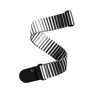 Planet Waves Optical Stripes Art - Correa de guitarra, bajo, color blanco