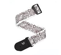 Planet Waves Paisley - Correa de guitarra, bajo, color blanco