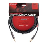 Planet Waves PW-AG-20 Cable para Instrumentos con Interruptor, 6.1 M, Negro