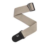 D'Addario Accessories Guitar Strap - Guitar Accessories - Electric Guitar Strap, Acoustic Guitar Strap, Acoustic Electric Guitar Strap & Bass Guitar Strap - Polypropylene - Silver