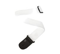 D'Addario Accessories Guitar Strap - Guitar Accessories - Electric Guitar Strap, Acoustic Guitar Strap, Acoustic Electric Guitar Strap & Bass Guitar Strap - Polypropylene - White