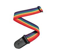 D'Addario Accessories Guitar Strap - Guitar Accessories - Electric Guitar Strap, Acoustic Guitar Strap, Acoustic Electric Guitar Strap & Bass Guitar Strap - Polypropylene - Rainbow