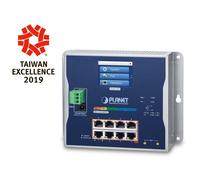 PLANET WGS-5225-8P2SV switch Gestionado L2+/L4 Gigabit Ethernet (10/100/1000) Energía sobre Ethernet (PoE) Negro