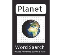 Planet Word Search Puzzle Book: Word Searches with Easy to Read Print about Planet, Planet Earth, Mother Earth and More | 6x9 inches, 110 pages | 50+ ... Gift for Vacations, Holidays and Free Times