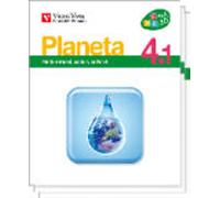 Planeta 4. Navarra. Libro 1 2 Y 3 4º Primaria