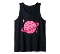 Planeta de Amor Infinito y Corazones Cósmicos Camiseta sin Mangas