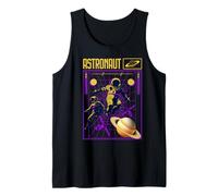 Planeta de exploración Espacial cósmica Astronauta de Ciencia ficción Camiseta sin Mangas
