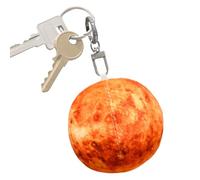 Planeta de peluche | 7,5 cm colgante suave relleno colgante colgante de planeta de peluche | para bolsos monederos joyas carteras mochilas mujeres hombres niñas