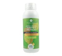 PLANETA HUERTO | Abono Líquido Huerto y Frutales 1 Litro: Fertilizante Orgánico con Alta Concentración en Materia Orgánica - Abono para el Aporte Continuo de Nutrientes