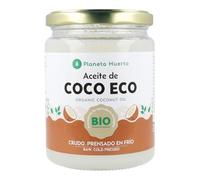 PLANETA HUERTO | Aceite de Coco ECO 430 ml - Aceite Virgen Extra, Prensado en Frío, 100 % Natural y Ecológico - Ideal para Cocina, Repostería y Cosmética