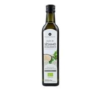 PLANETA HUERTO | Aceite de Sésamo ECO 500 ml - Prensado en Frío, Rico en Omega 6 y 9, y Vitaminas