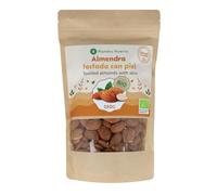 PLANETA HUERTO | Almendra Tostada con Piel Sin Sal Ecológica - Deliciosa y Saludable, Ideal para Snacks y Recetas, Envase de 250 g