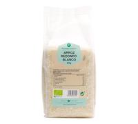 PLANETA HUERTO | Arroz Redondo Blanco ECO 500 g - Arroz Blanco Ecológico de Grano Redondo, Ideal para Platos Tradicionales y Saludables, Rico en Hidratos de Carbono