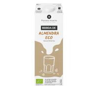 PLANETA HUERTO | Bebida de Almendra Eco 1L - Sin Azúcar Ni Sal Añadida, Ideal para Recetas, Bebidas Calientes y Estilo de Vida Saludable