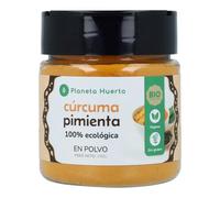 PLANETA HUERTO Cúrcuma + Pimienta BIO ECO 100g - Potente Antioxidante y Antiinflamatorio Natural