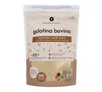 PLANETA HUERTO | Gelatina Bovina neutra en polvo fuente de colágeno 1 Kg - 240 Bloom - 100% Pura, Espesante Natural para Postres, Repostería y Salud Articular