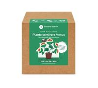 Planeta HUERTO | Kit de Autocultivo Planta Carnívora Venus Atrapamoscas Planeta Huerto - Fácil y Divertido para Cultivar en Casa