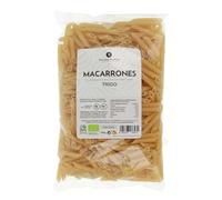 PLANETA HUERTO | Macarrones de Trigo ECO 500g - Pasta Ecológica de Sémola de Trigo Duro, Natural, Vegana y Sin Aditivos para una Alimentación Saludable y Sostenible